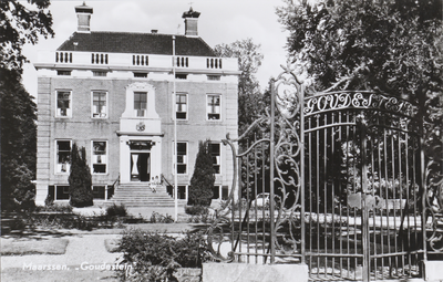 130633 Gezicht op het huis Goudestein (Diependaalsedijk 19-21) te Maarssen.